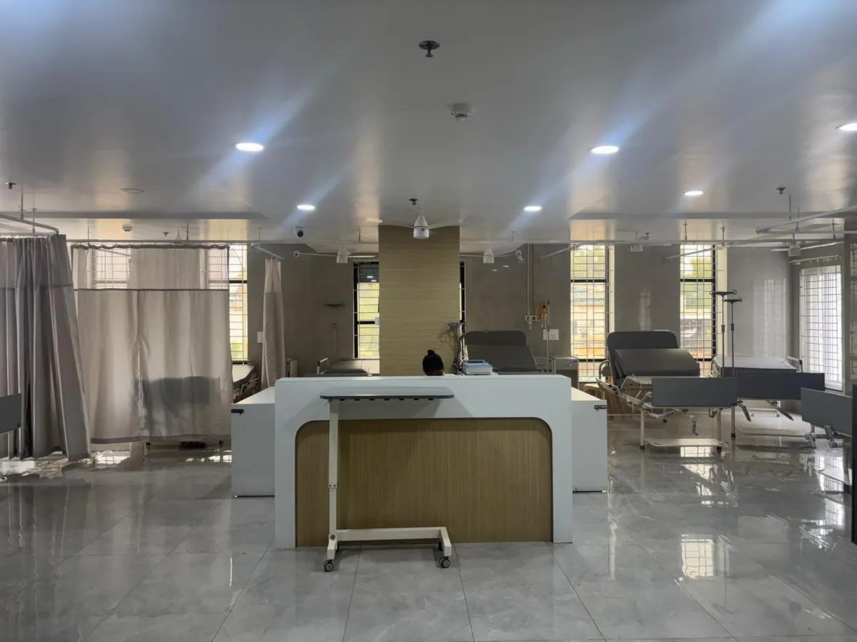 Modern patient ward with monitored beds at Agastya Hospitals, Ballari
